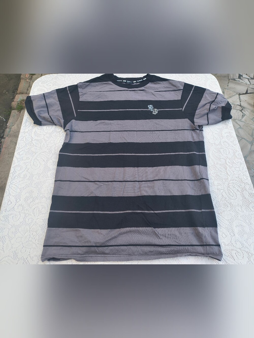 DGK Mindset Black & Charcoal Knit T-Shirt